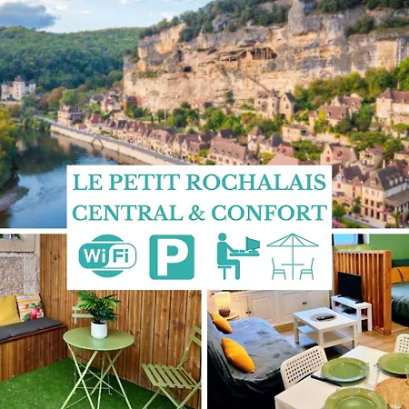 Apartmán Le Petit Rochalais - Cosy Avec Terrasse Et Parking *